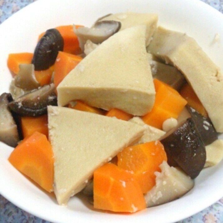 高野豆腐の塩麹煮